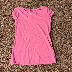 Pink short t shirt size 8